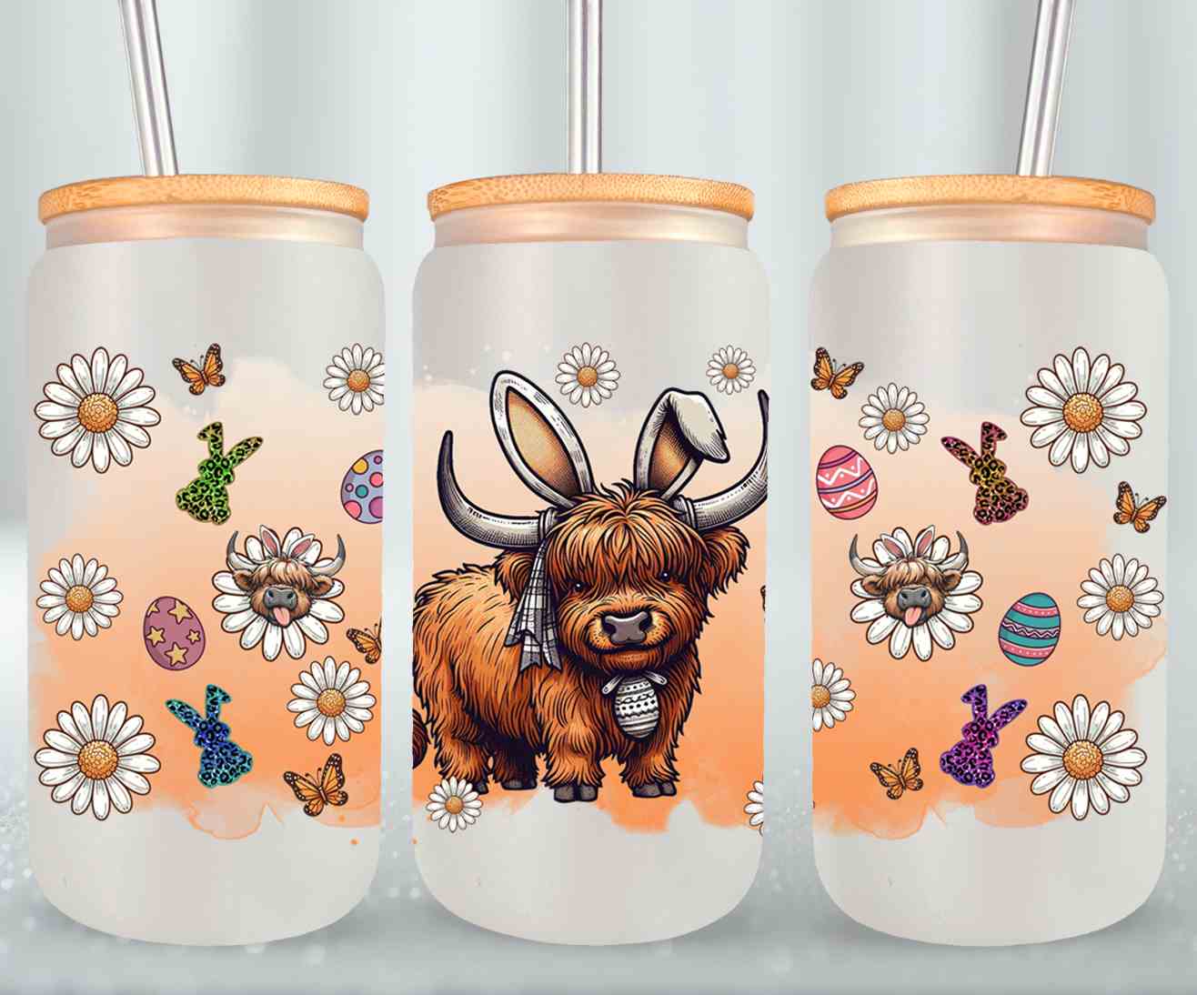Highland Cow Easter-10381